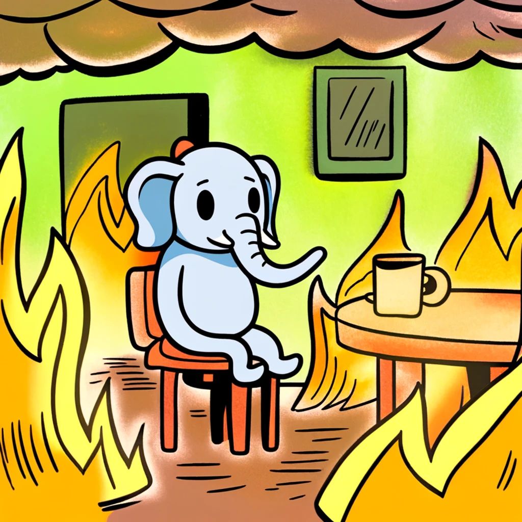 This is fine - Elephant