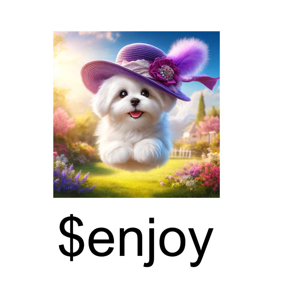 cute dog enjoy