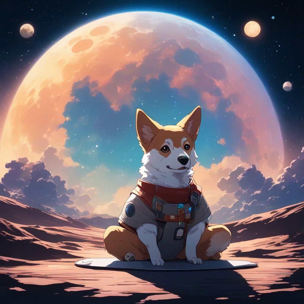 Dog on the moon NFT