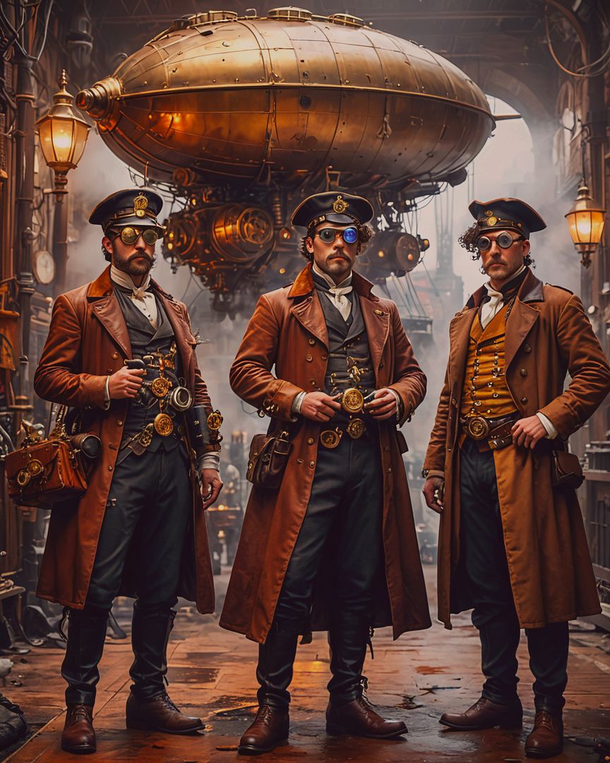 steampunk people