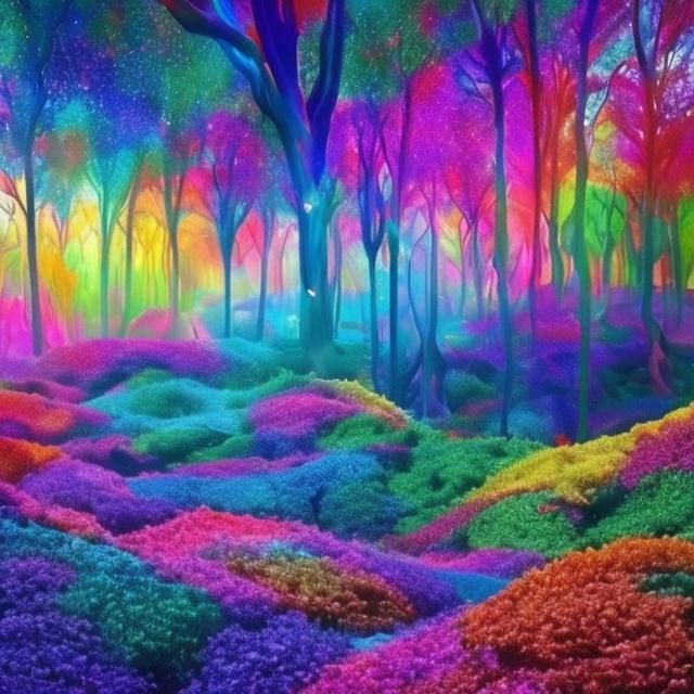 magical world  of colors