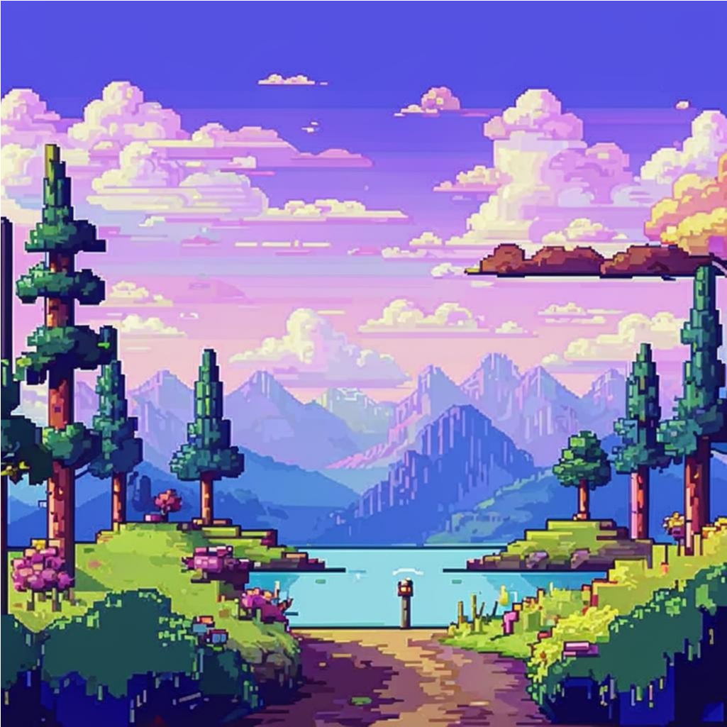 pixel nature