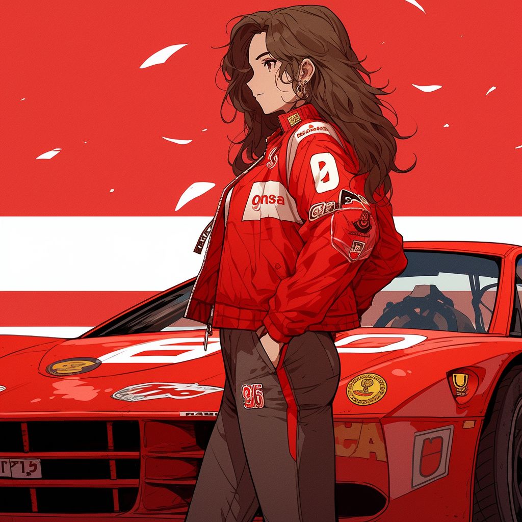 Flash Becomes a Racing Model レーシングモデルとなったフラッシュ(Red ver.)