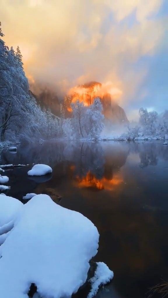 🌍 Horse Tail Falls from the USA