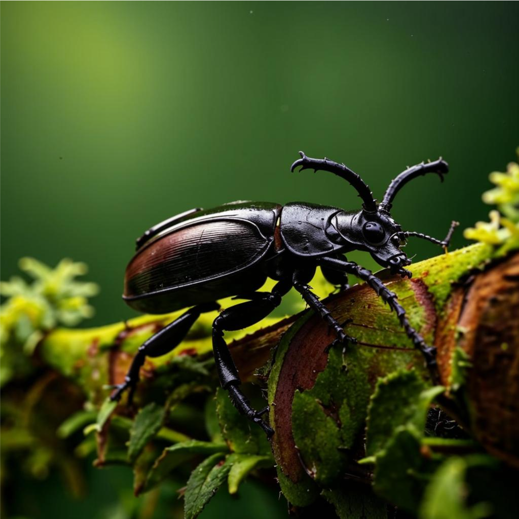 beetle in the forest