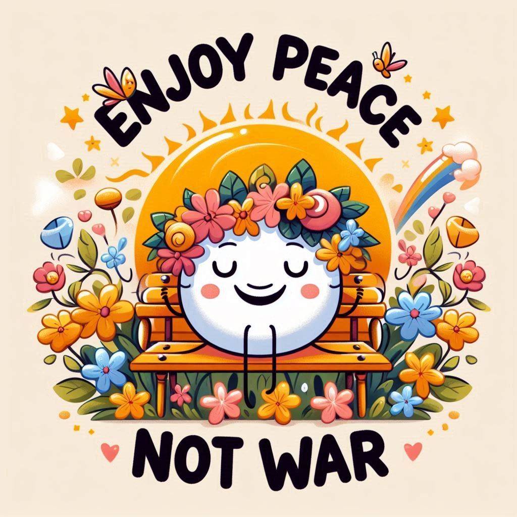 Enjoy Peace, Not More War!