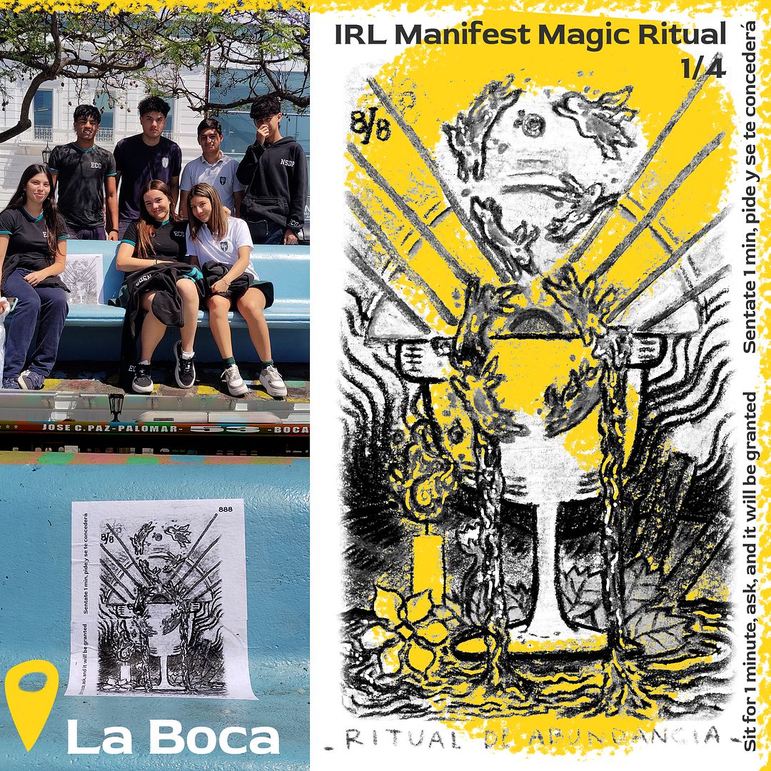 IRL Manifest Magic Ritual 1/4 La Boca