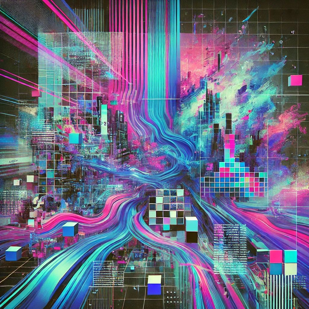 Fragmented Visions A Glitch in the Digital Realm