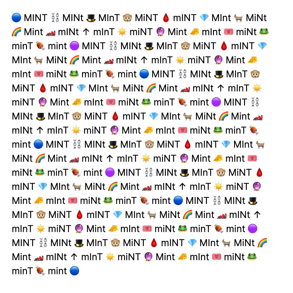 M I N T