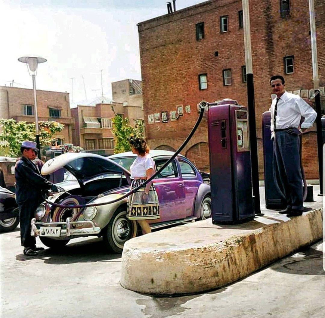 Old gas station