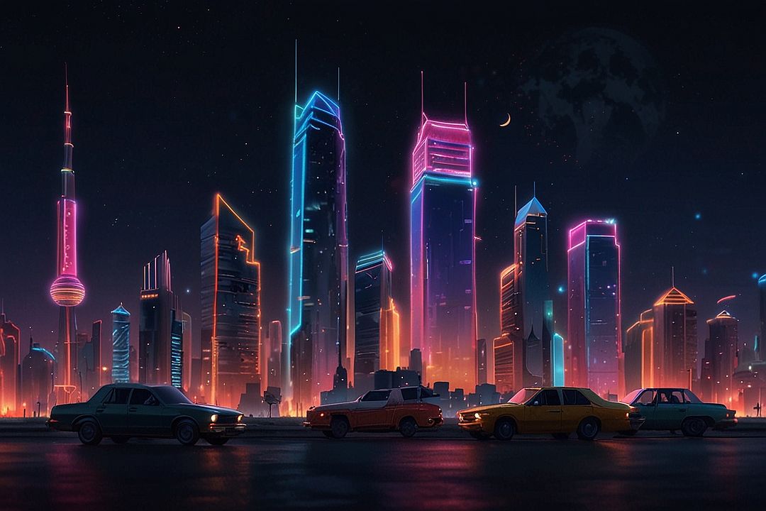 Neon city