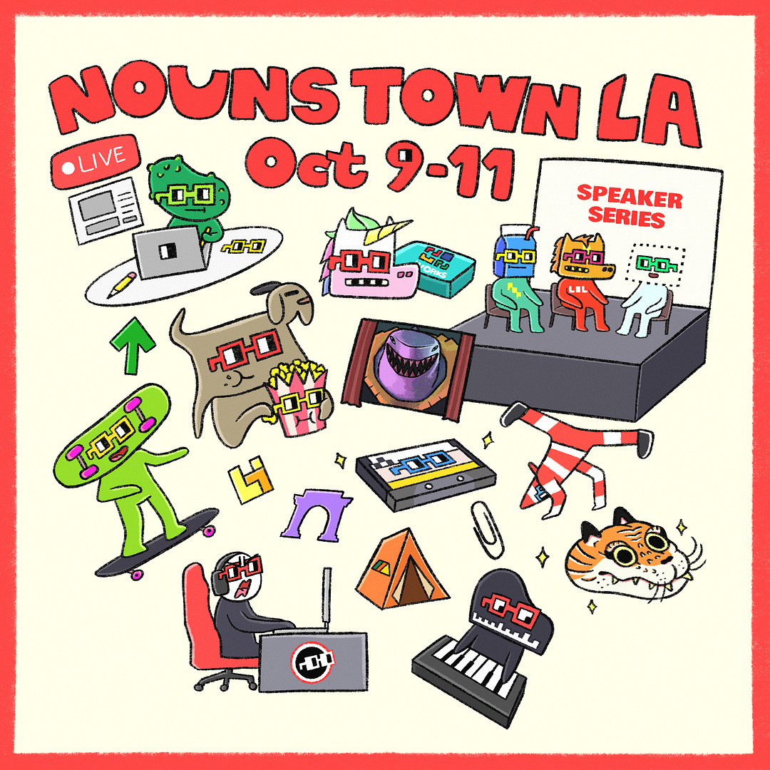 Nouns Town LA ⌐◨-◨