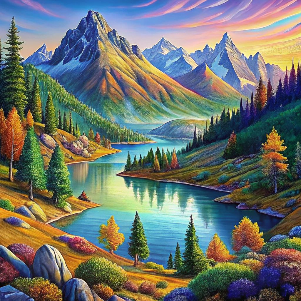 mountain-lake