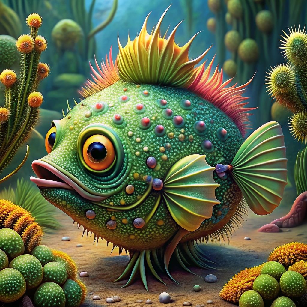 Cactus fish