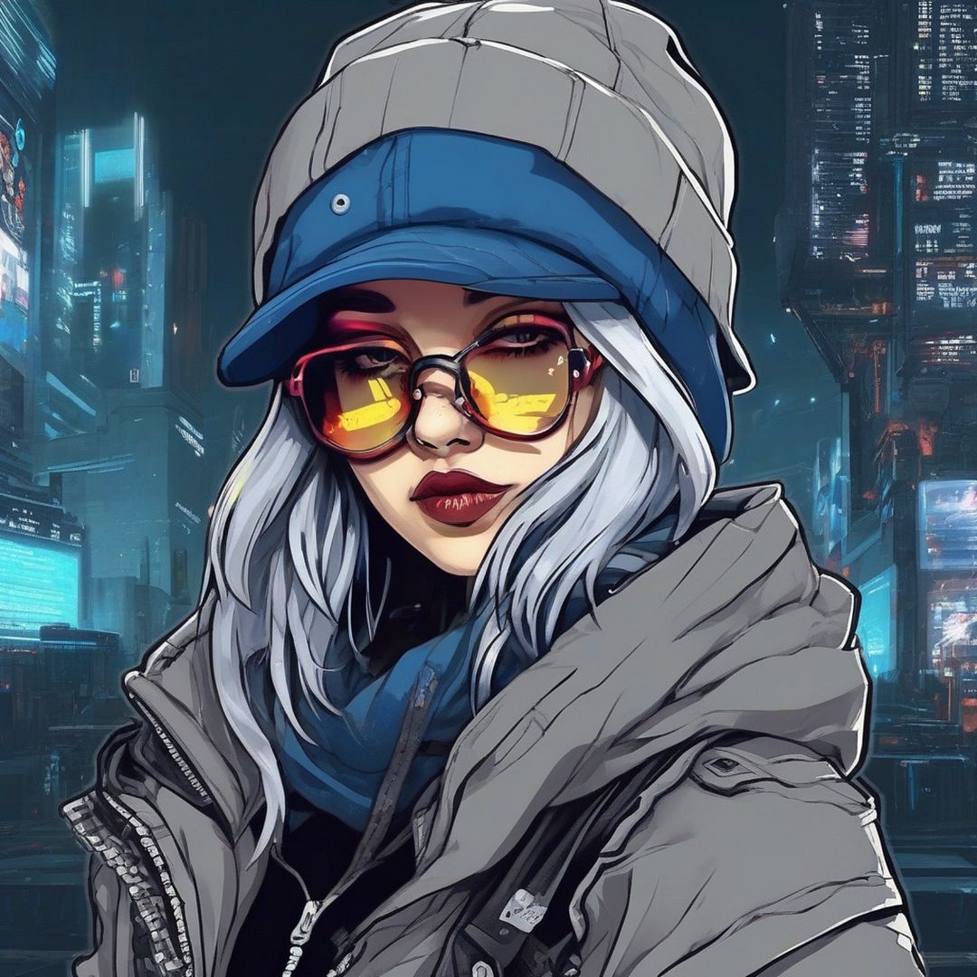 Cyberpunk hacker