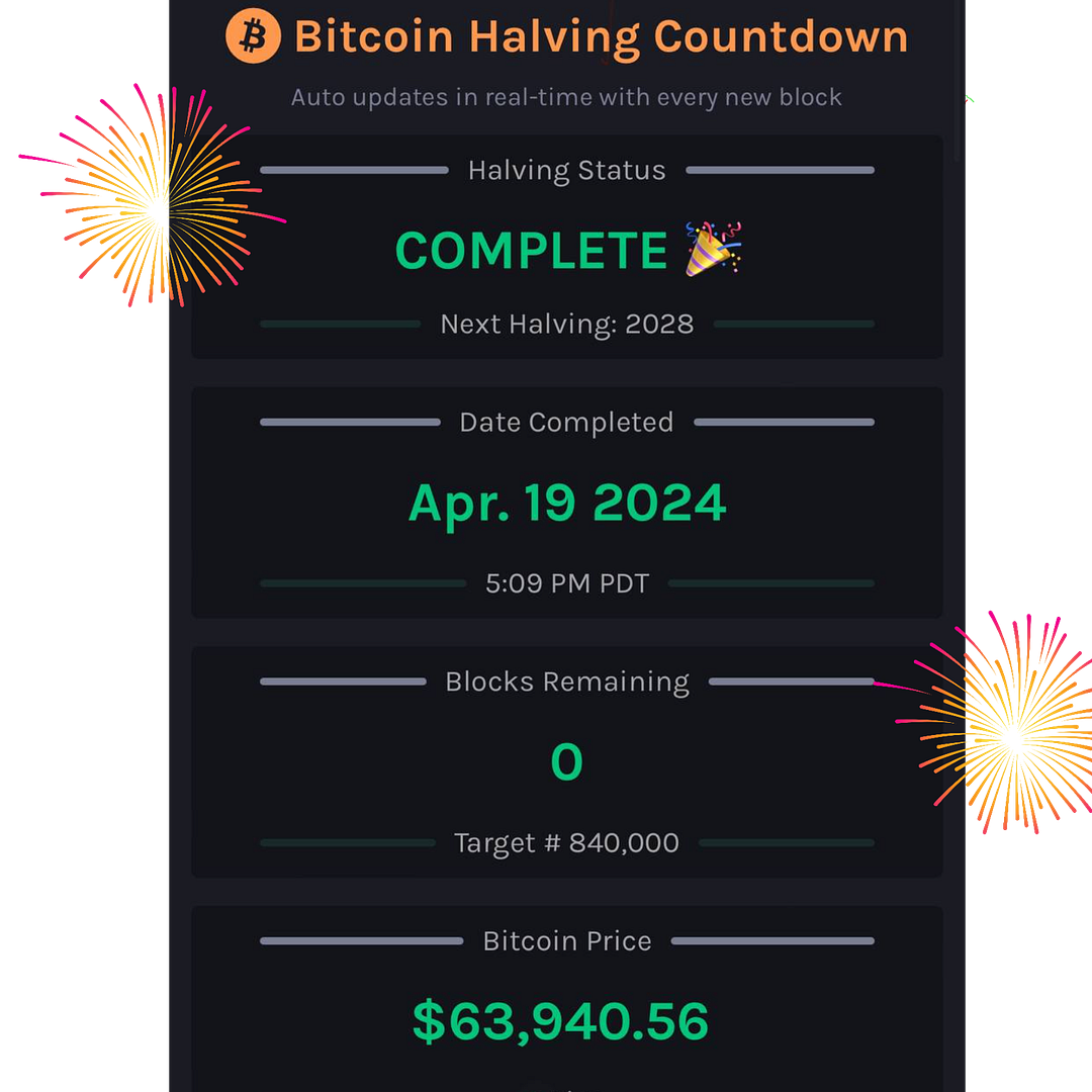 Bitcoin Halving