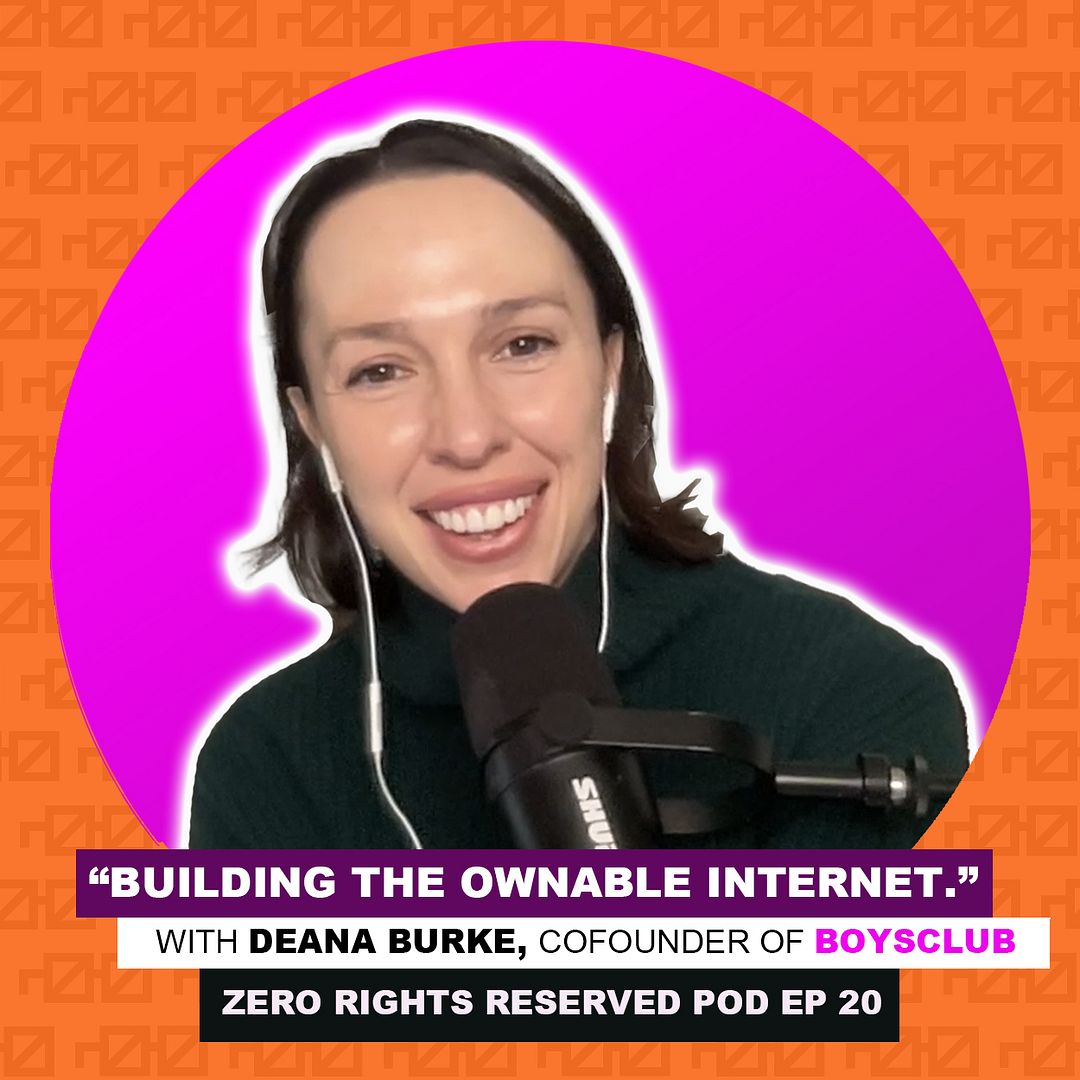 ZEROPOD ONCHAIN, Ep. 20: Deana from BoysClub!