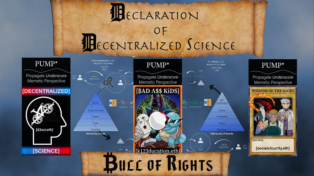 Emotional Content: Declaration of Decentralized Science