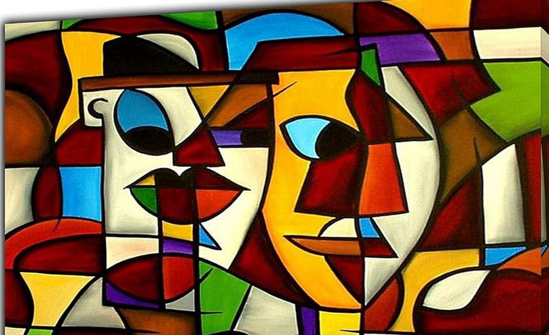 PABLO PICASO CUBIST PORTRAIT