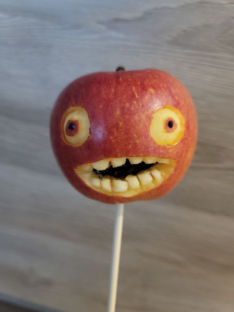 Scary Apple Candy