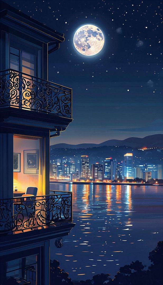 a beautiful night view 7