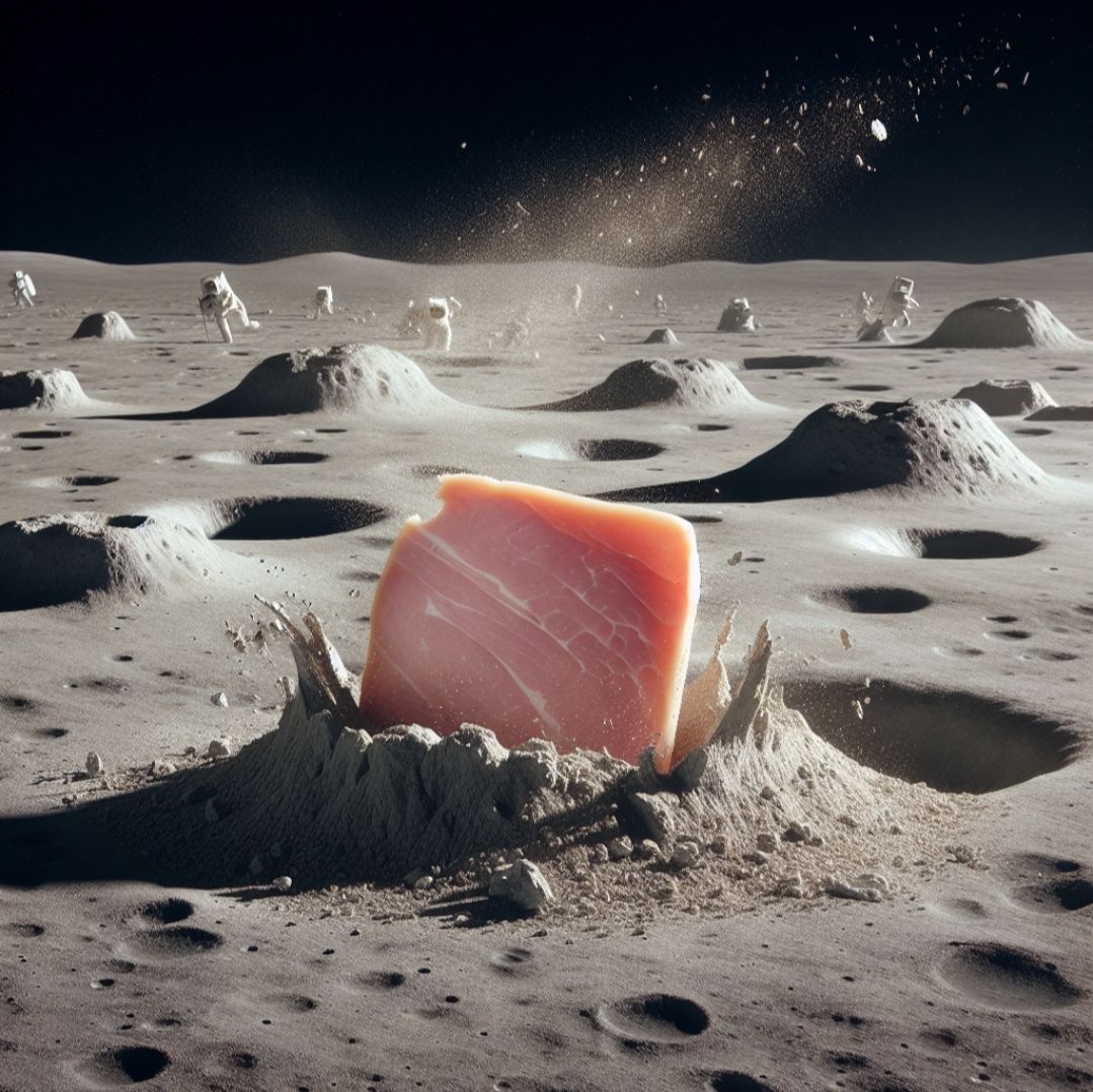 Ham to the moon