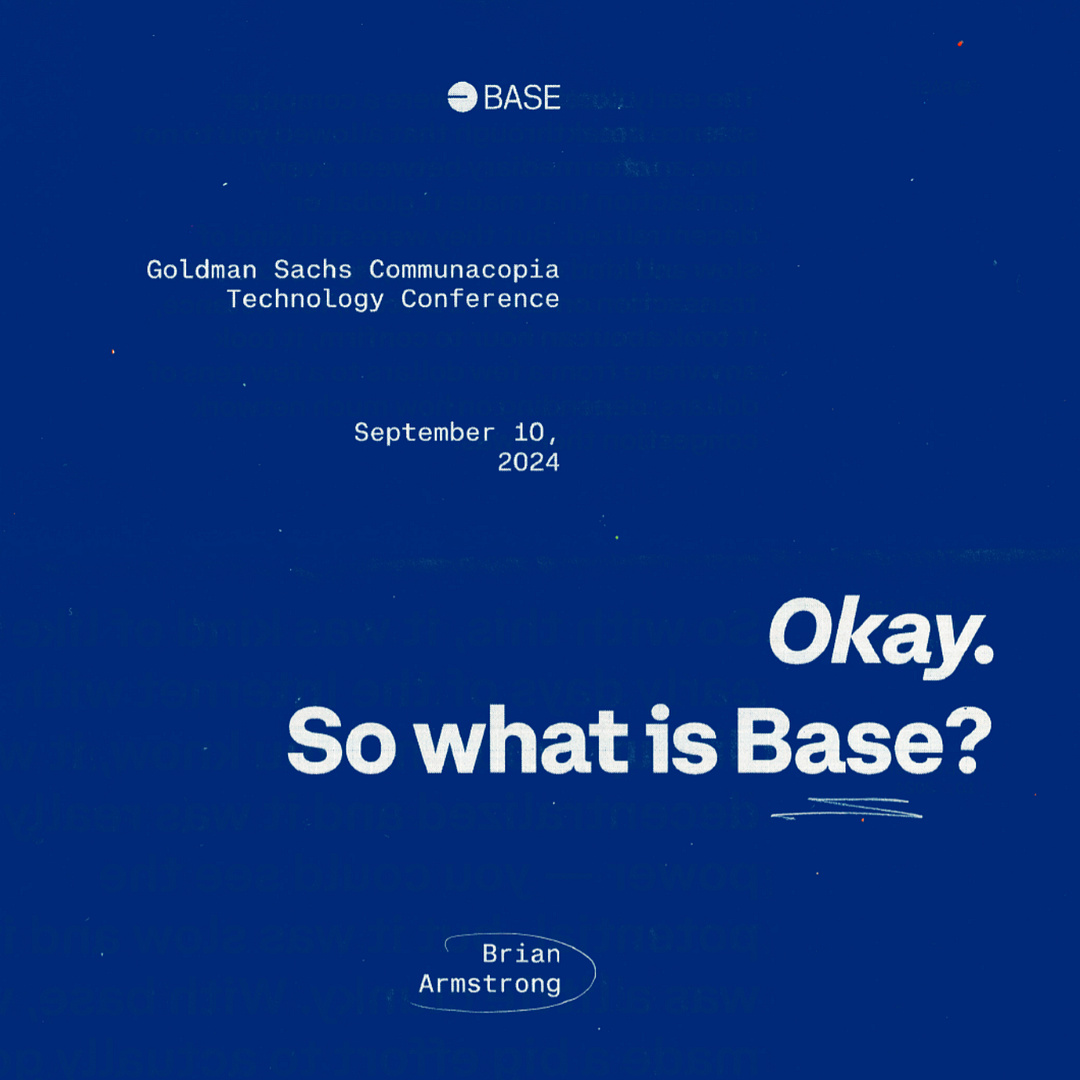 Okay, so what is Base?