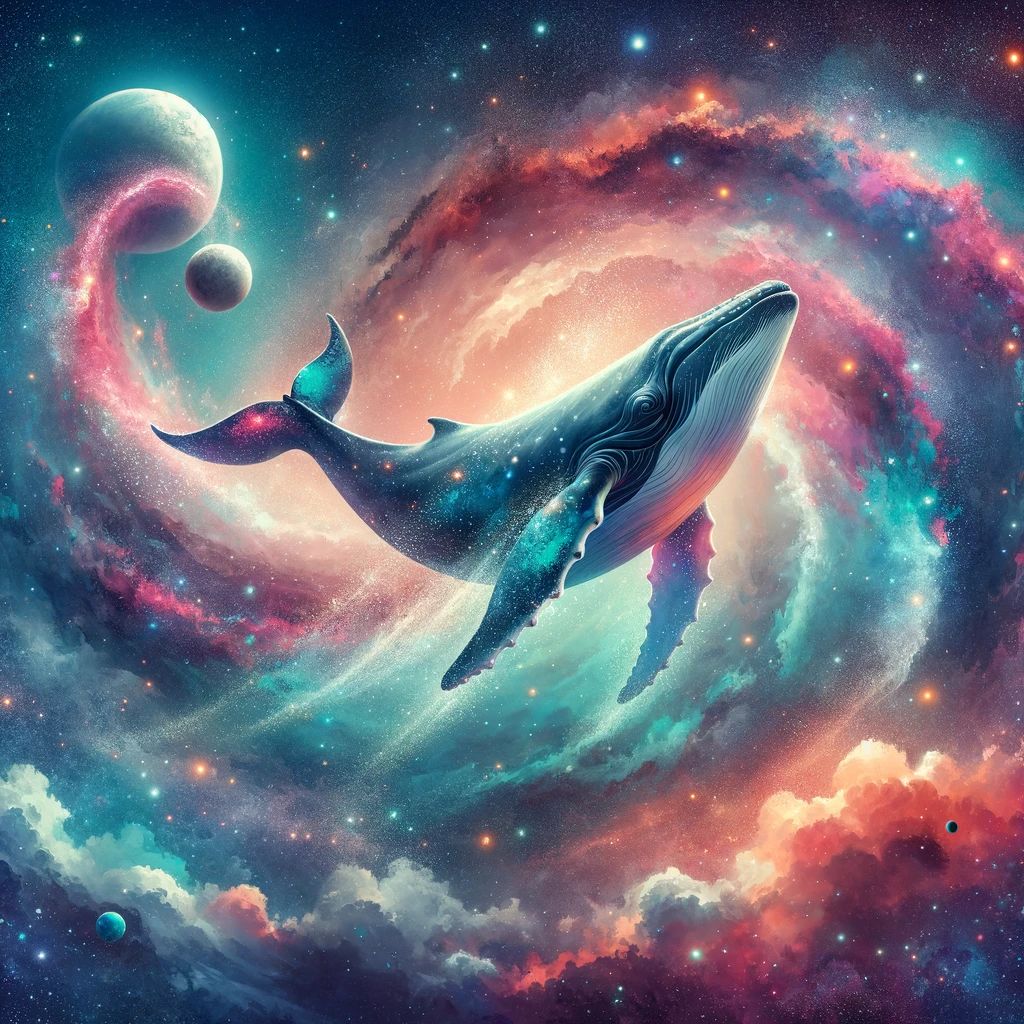 Dreaming whale