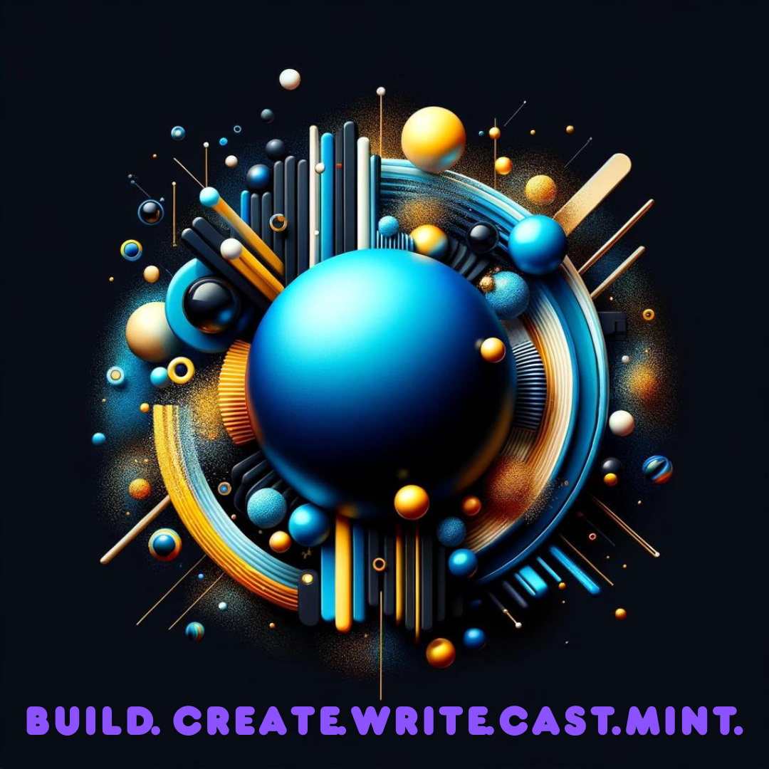 Build. Create. Write. Cast. Mint.