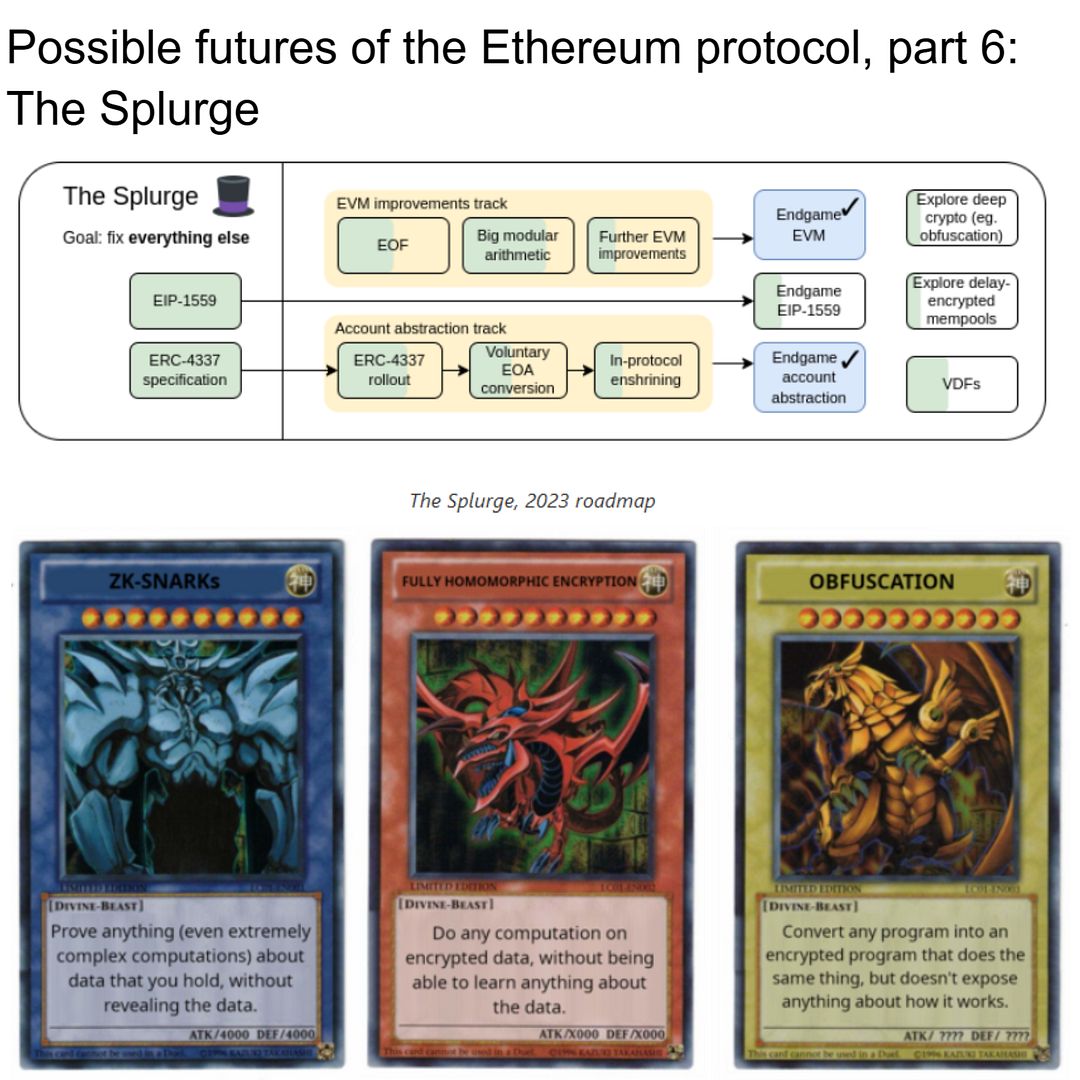 Ethereum protocol, part 6: The Splurge 🎩