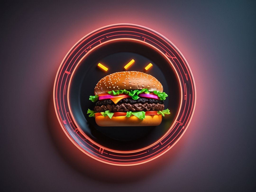 Hamburger sign