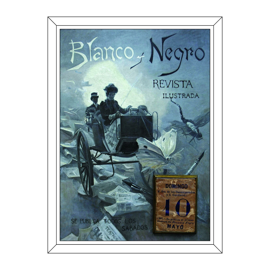 1891 - Blanco y Negro N1 by Ángel Díaz Huertas