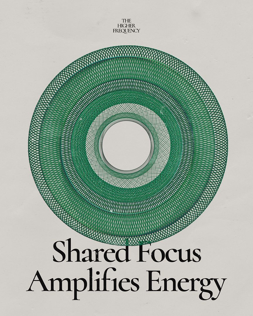 Shared Focus Amplifies Energy