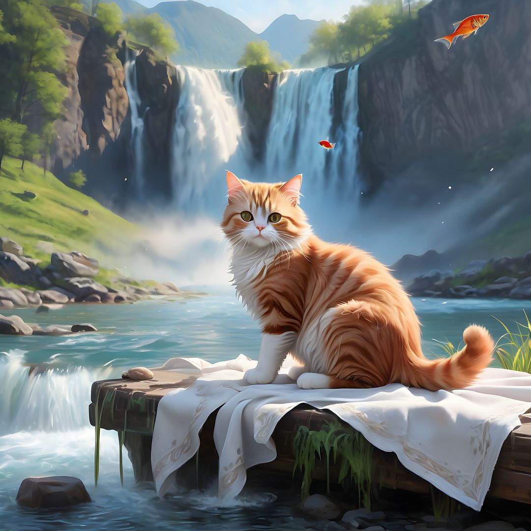 Stunning landscapes, beautiful cats