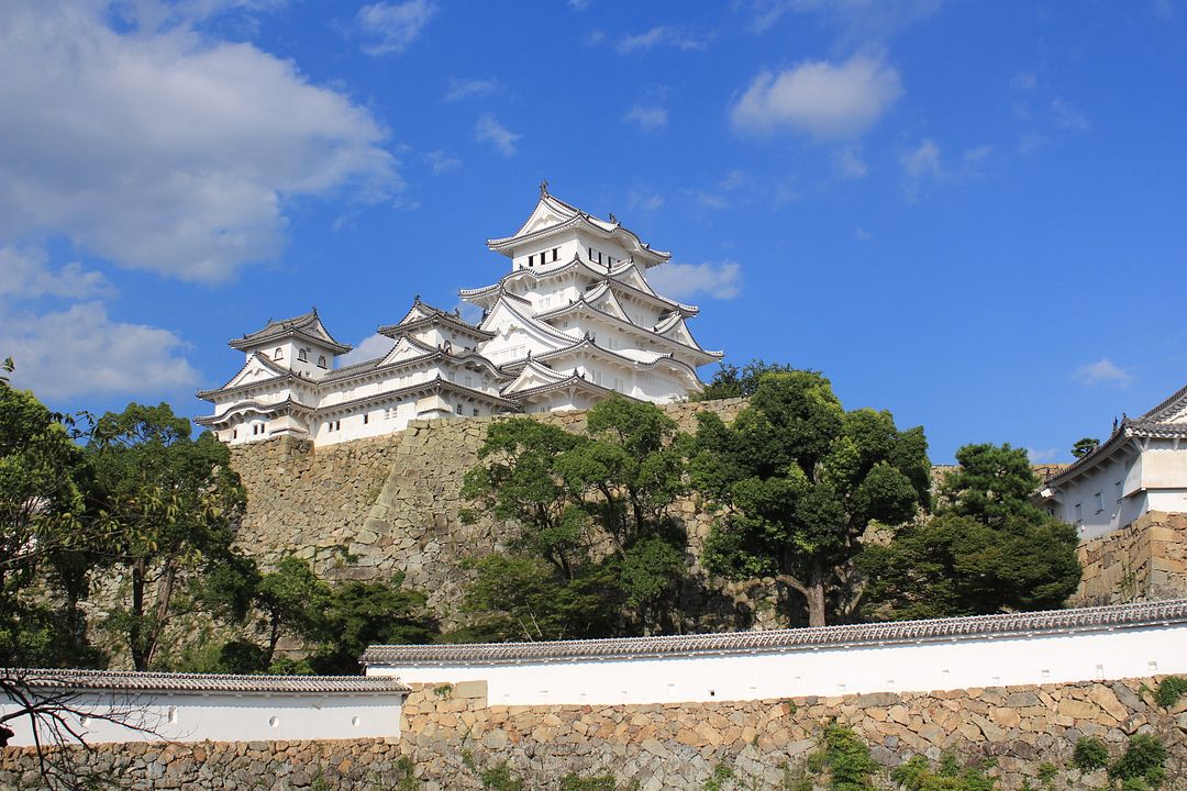 Himeji castle in Japan