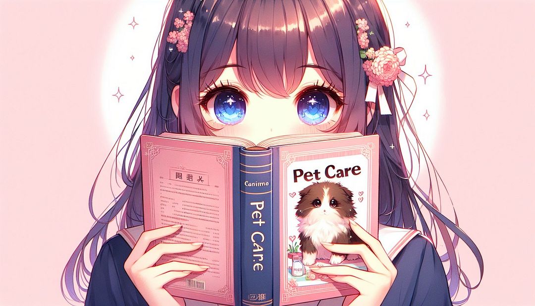 Anime Outcasts are studying pet care