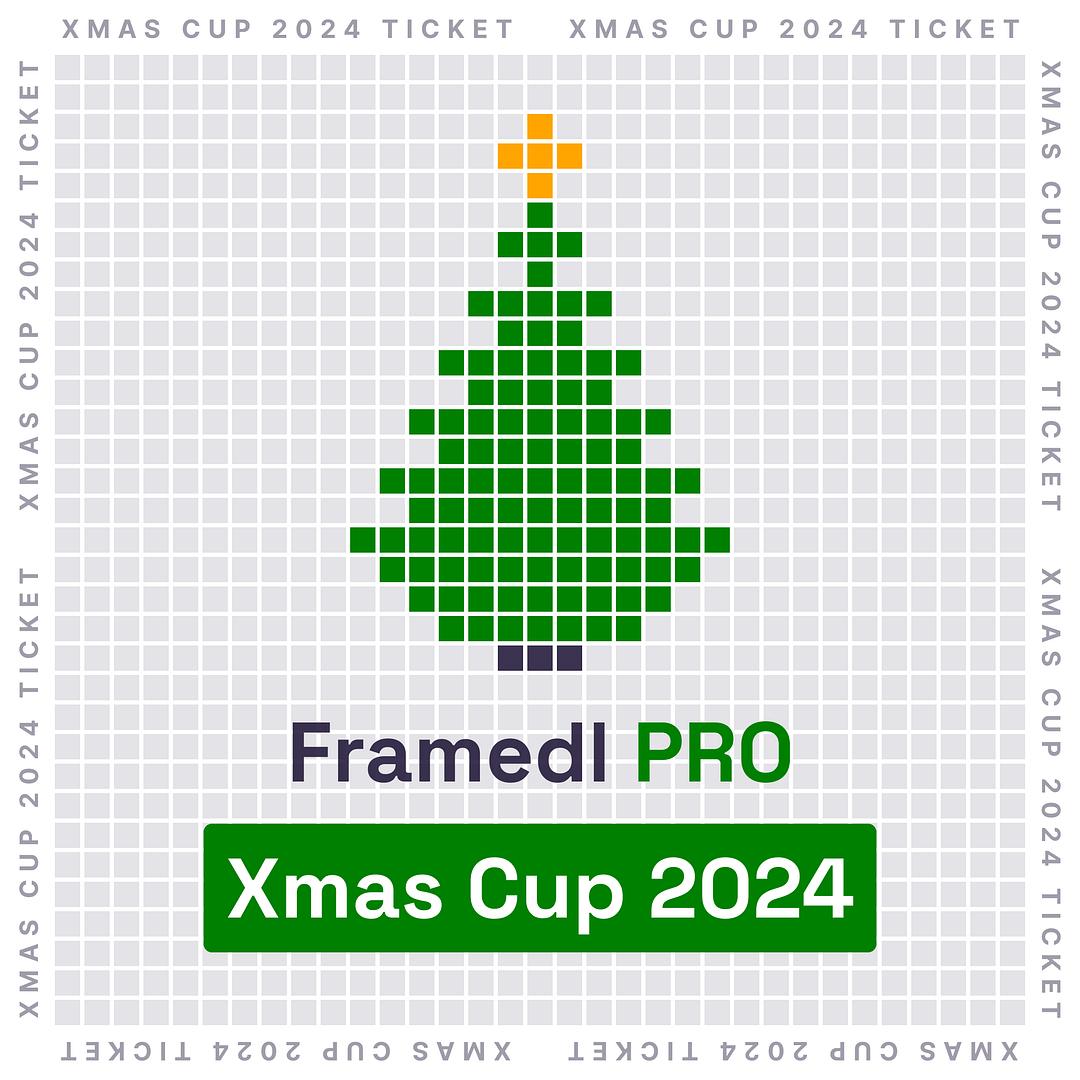 Framedl PRO Xmas Cup 2024 Ticket