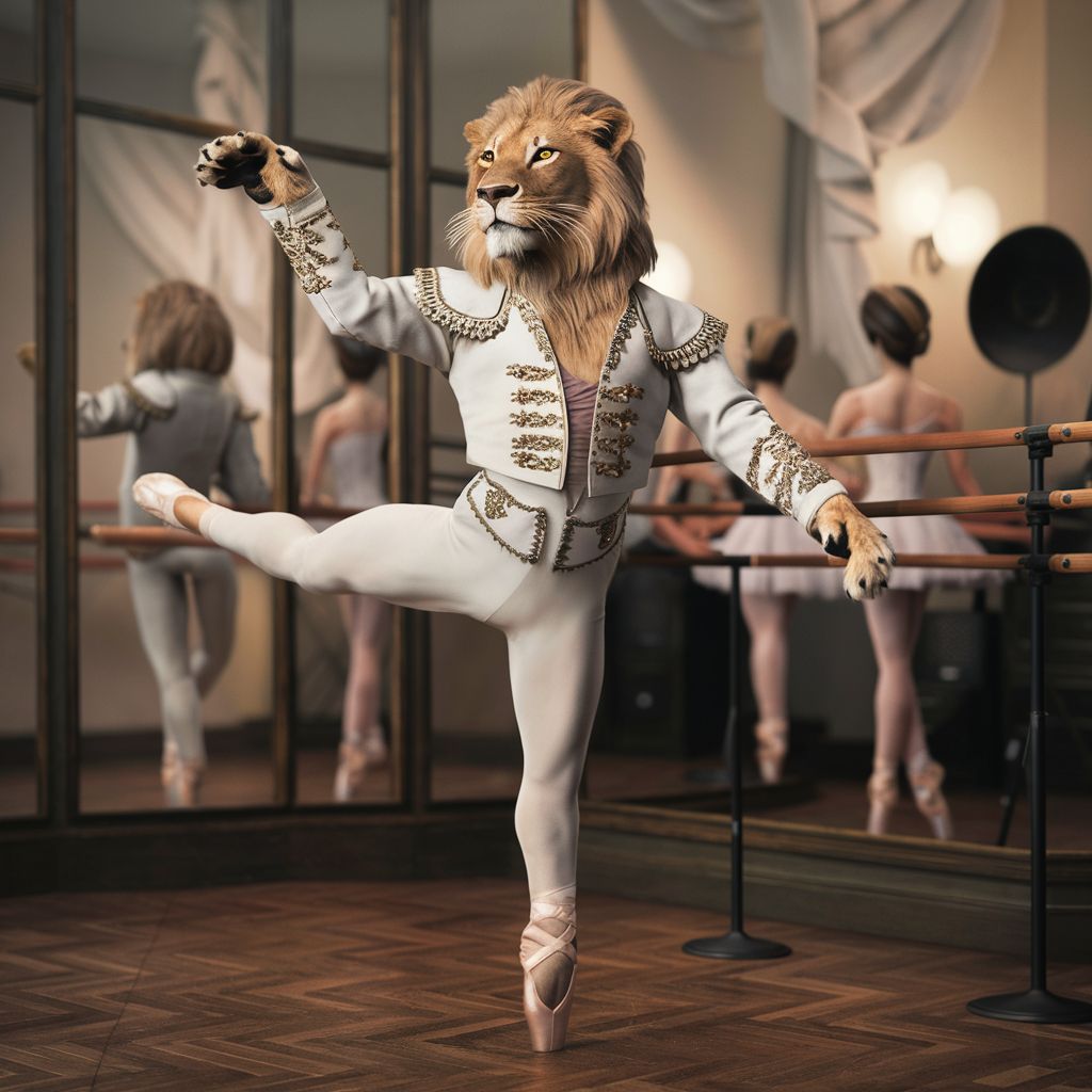 Graceful Majesty: The Ballet of the Lion