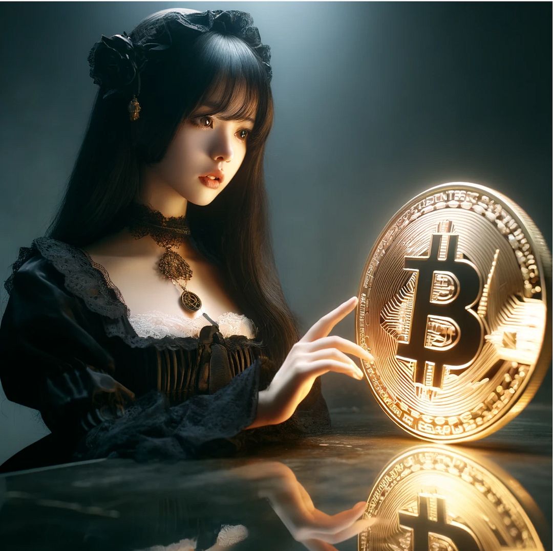 Mystery of Bitcoin: The Enigmatic Gaze