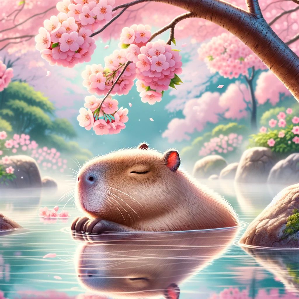 Onsen Capybara