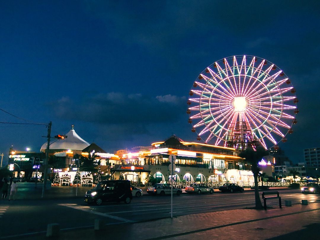 a Ferris wheel