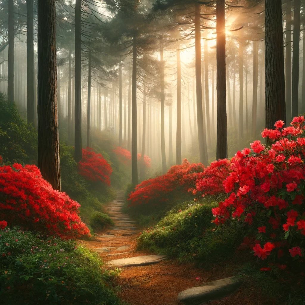 Misty Red Trail