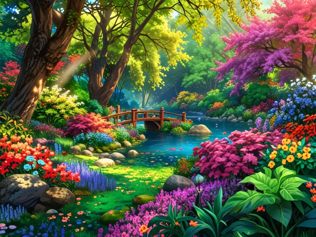 In_a_mesmerizingly_vivid_digital_garden_each_pixel_bur_3