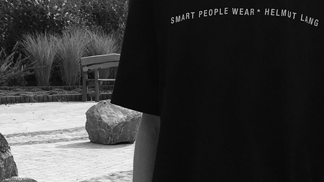 SMART PEOPLE WEAR * HELMUT LANG