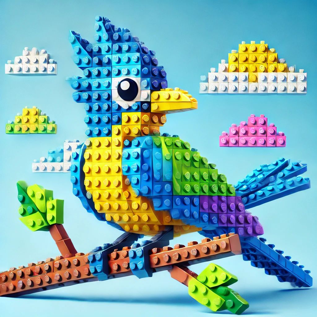 bird LEGO bricks