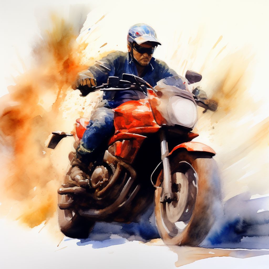 The watercolor moto