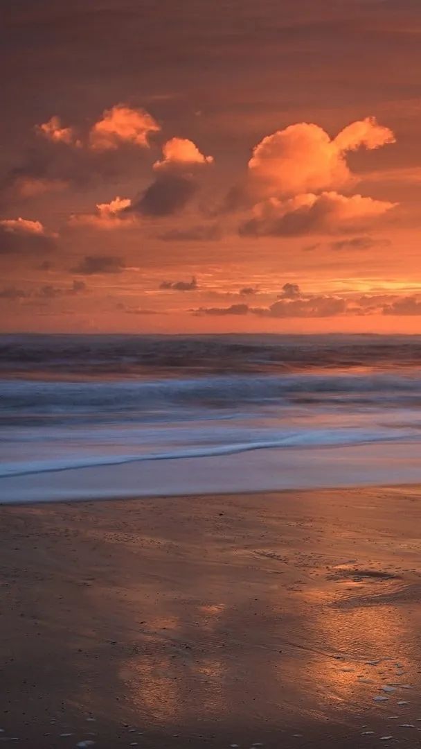 Sunset on the beach🇮🇸🍂🍂🍂