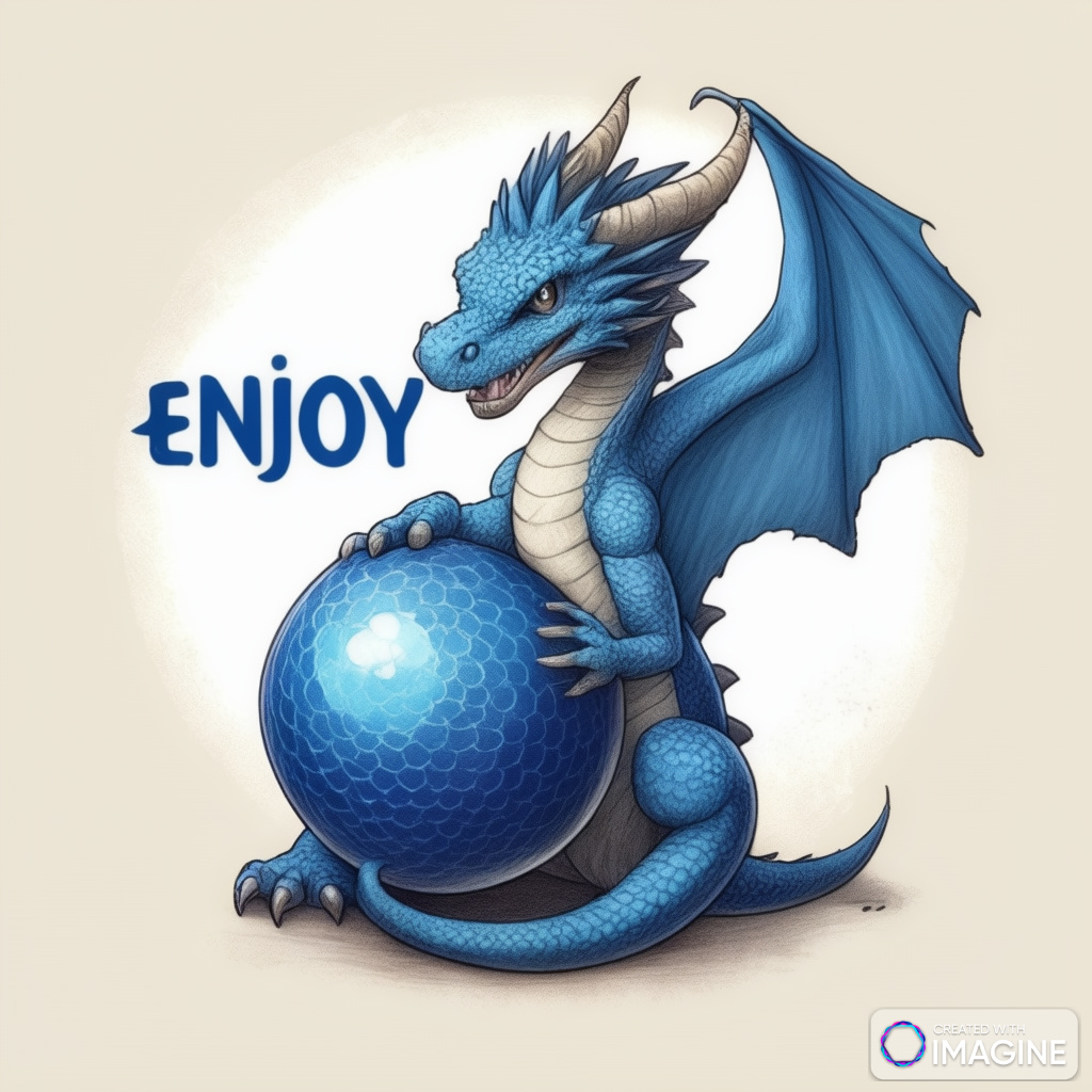 enjoy blue dragon