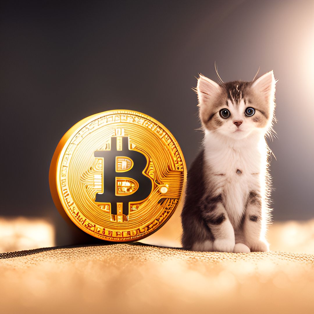 Bitcoin & Kitten - 240423