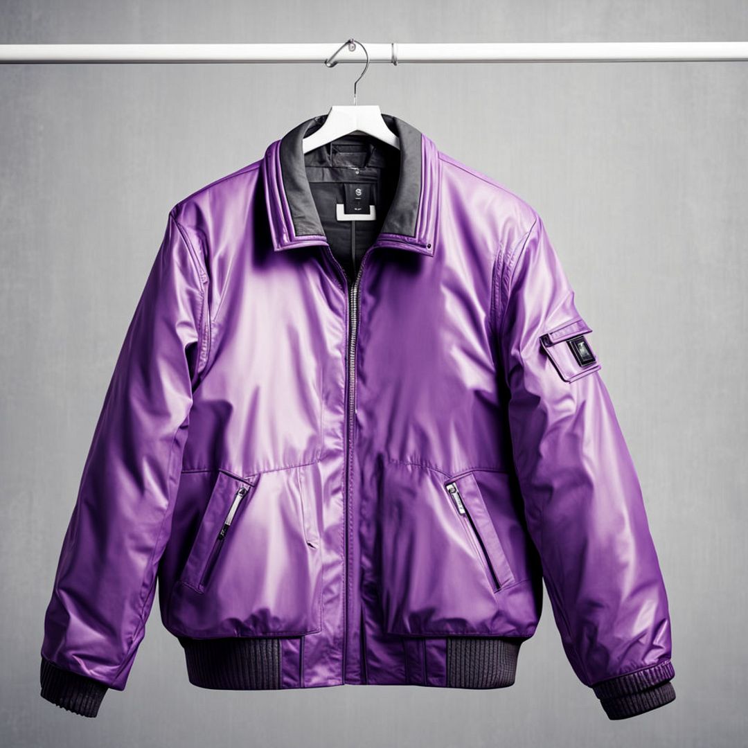 purple jacket